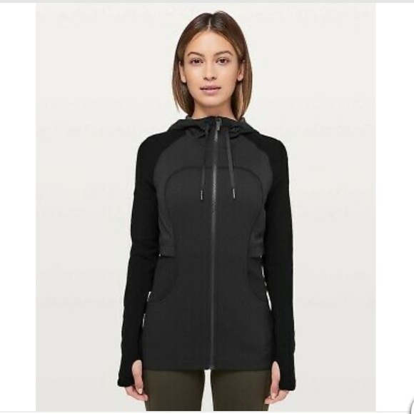 lululemon athletica Jackets & Blazers - Lululemon Dance Studio Jacket Rib Sleeve 8